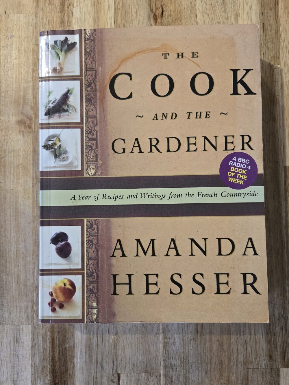 RARE cookbook The Cook and the Gardener Amanda Hesser